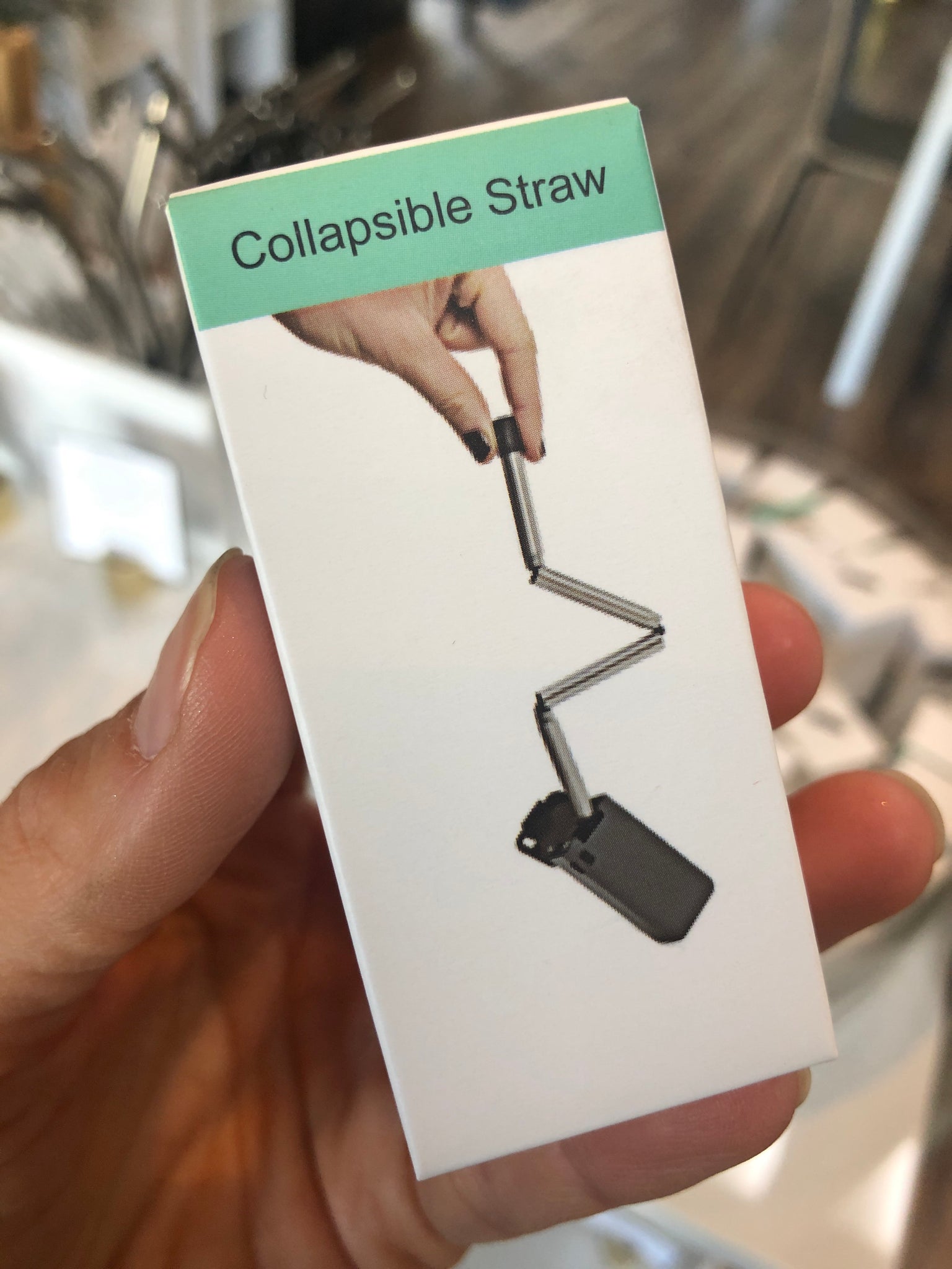 Collapsible Straw With Case